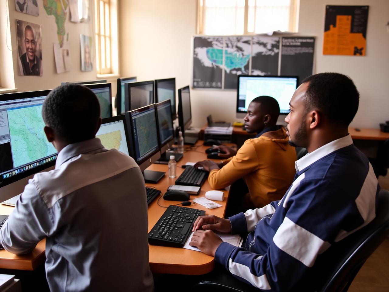 QGIS training in Mekelle